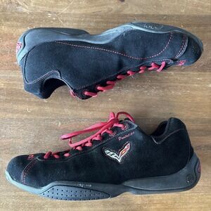 Piloti Corvette C7 Limited Edition Driving Shoe Mens Size 9 Red and‎ Black